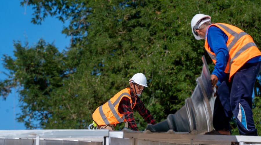 Roof repair in Guy, AR